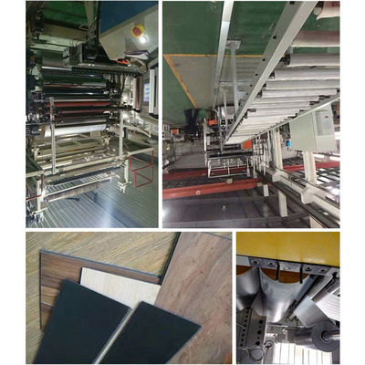 Pvc-de Vloer die van pvc van de Bevloeringsproductielijn Machine Productieproces maken