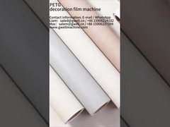 GWELL 0,15 mm dikte PETG decoratieve film extrusie