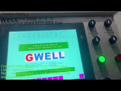 Lange levensduur! PC zonneschijn plaat duurzaamheid plaat extrusie machine