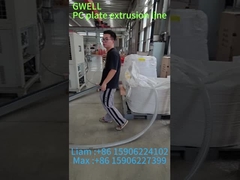 GWELL PC-platen-extrusielinea, met een op maat gemaakte ruwe oppervlakte
