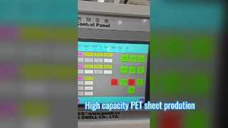 Productielijn voor PET-platen met een hoge capaciteit