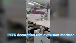 PETG-productielijn voor decoratiefilms