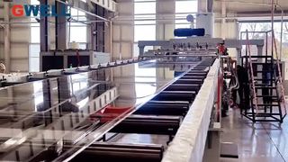 Hoge transparante productielijn voor PMMA-platen
