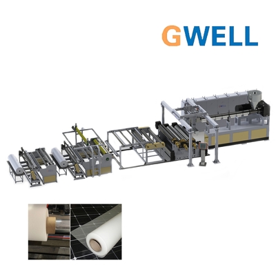 kopen EVA/POE/EPE Solar Film Extrusion Line voor inkapseling van zonnecellen, maximale voeringssnelheid:16m/s online manufacture