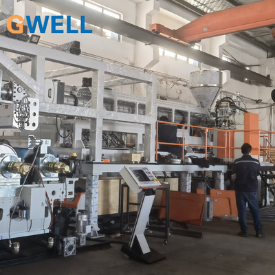 kopen EVA/POE/EPE(EVA+POE+EOE) Gietfolie Extrusiemachine, PV-inkapseling Extrusie Poe Film Maakmachine online manufacture