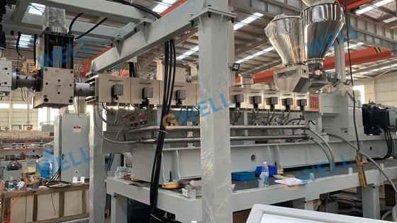 kopen Plastic van de de Extruderpp Kantoorbehoeften van het Huisdierenblad het Bladuitdrijving die het Broodjesextruder maken van het Machineblad online manufacture