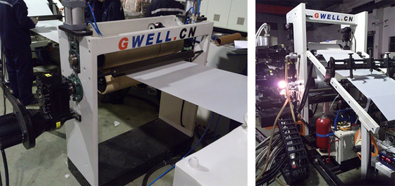 kopen 800 - 1500 mm breedte PETG plaat extrusie lijn deur paneel maken machine online manufacture