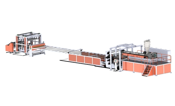 kopen 1220mm van de het Bladmachine van Pvc van de het Bladuitdrijving Transparante Stijve de Lijninstallatie online manufacture