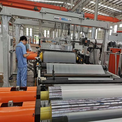 kopen GWELL Brand PP HDPE ABS Thick Board Extrusion Line for Advertising and Print Boards 1000-2000mm Width 3-50mm Thickness Heat Resistant up to 100 Degrees online manufacture