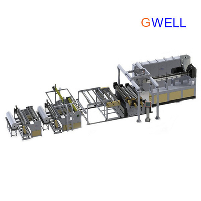 kopen POE de Zonneoutput van het de Schroefontwerp 400kg/H van de Filmproductielijn Enige online manufacture