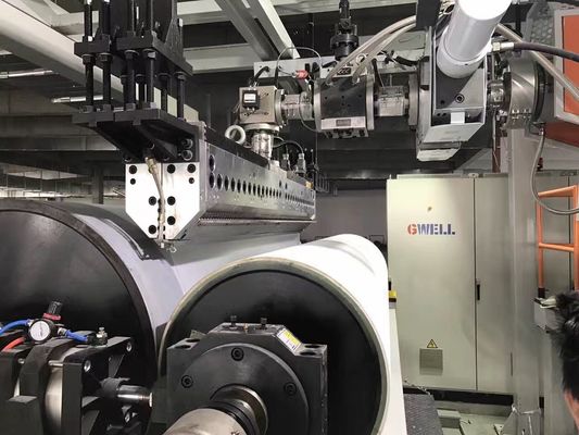 kopen 2600 mm brede EVA zonnefolie extrusielijn met een output van 300-700 kg/u en een krimppercentage van ≤2% voor de inkapseling van zonnepanelen online manufacture