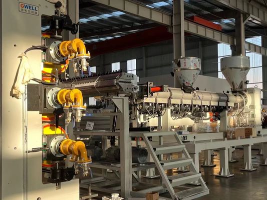 kopen 1-10 mm dikke ABS-HDPE-platen-extrusielijn met enkel schroefontwerp voor de productie van hoogwaardige plastic platen online manufacture