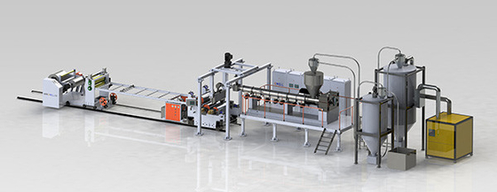 kopen PP-plaat Extrusie-machines PP thermoforming verpakking Plaat Productielijn online manufacture
