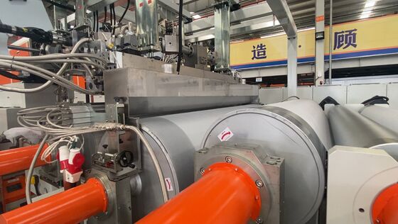 kopen GWELL 2200 mm Breedte EVA/POE/EPE Solar Film Extrusion Line met 0,3-1 mm dikte en 15 m/min snelheid voor PV-modules online manufacture