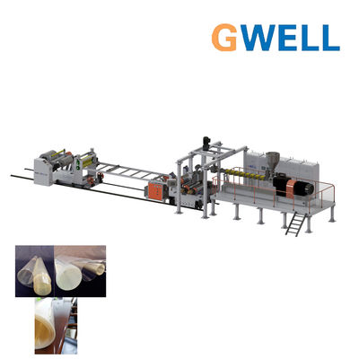 kopen Plastic Hollow PC Plaat Extrusion Line zonneschijn plaat maken machine meer dan 10 jaar standhouden online manufacture
