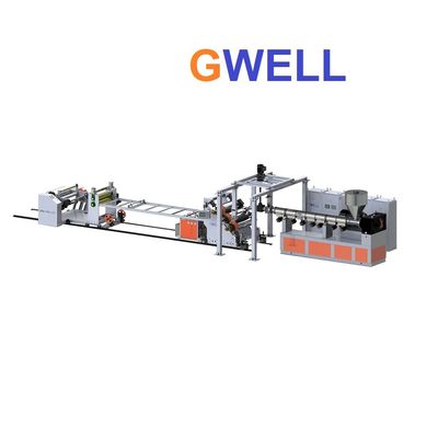 kopen Aangepaste TPU-van de de Extrudermachine van het Bladlaboratorium de Uitdrijvingslijn met Enige Schroef online manufacture