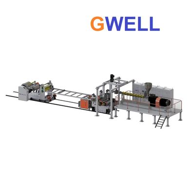 kopen Van de de Productiemachine van PLA de Chemisch afbreekbare Machine van de het Bladuitdrijving Polylactic Zure Plastic voor Lunchvakjes Blaarblad online manufacture