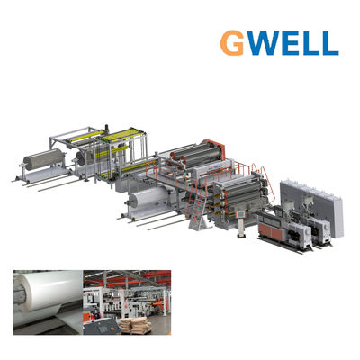 kopen Heet de Smeltingsblad die van TPU de Productielijn van het Machinetpu Blad maken online manufacture
