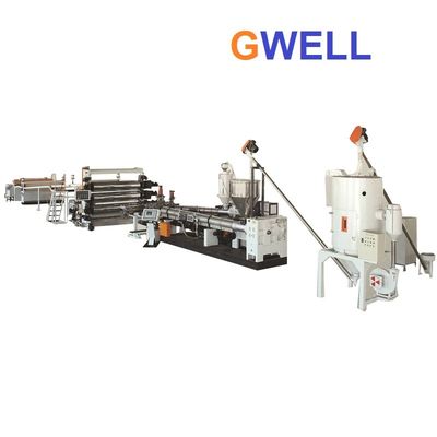 kopen De kegel Tweeling van de Machinepvc van de Schroefuitdrijving van de de Kalendermachine Lijn van de het Bladuitdrijving Plastic online manufacture