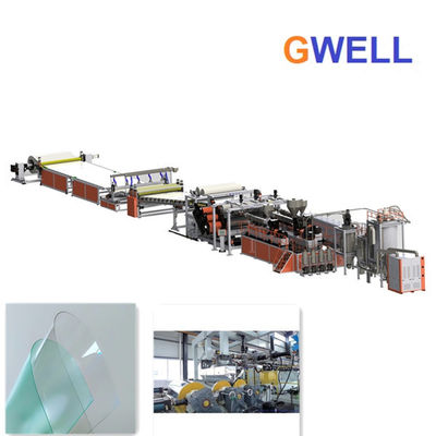 kopen Van de de Filmproductielijn van PC de Zonne van de het Bladuitdrijving van PC Transparante Plastic Extruder van de de Machine Enige Schroef online manufacture
