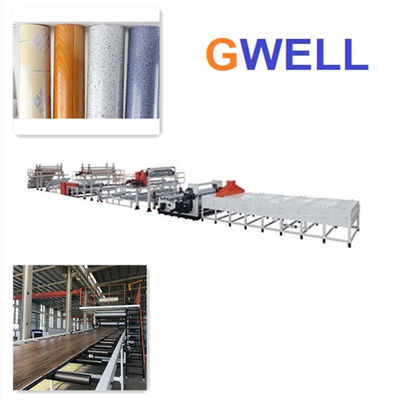 kopen Breed de Vloerleer die van pvc de Bevloeringsproductielijn 400kg H maken van het machineparket online manufacture