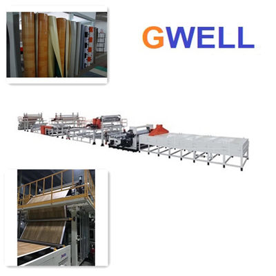 kopen Van de de Vloerproductie van pvc Plastic van de Machinepvc van het de Bevloeringsleer van de de Uitdrijvingslijn Tweeling de schroefextruder online manufacture