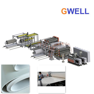 kopen Pvc-het Waterdicht maken de Breedte van de Membraanproductielijn is 1500-6000 mm online manufacture