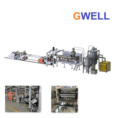 kopen Van de het Bladproductie van PETG Decoratieve van het de Machineapet Blad de Uitdrijvingslijn 600KG H online manufacture