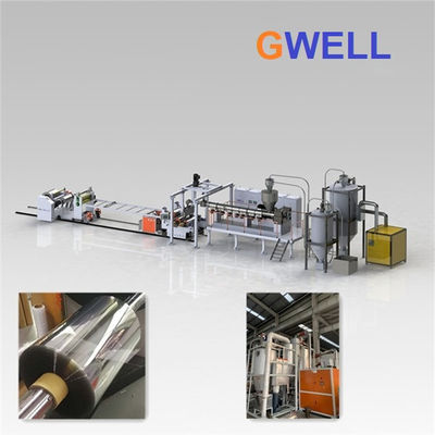 kopen Hoog productiecapaciteit PET-plaat-extrusielijn Op maat gemaakte enkel schroef PET-thermovormende plaat-extrusie-machine online manufacture