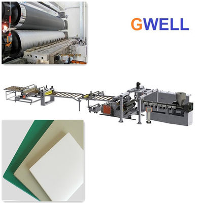 kopen Board PETG Extrusion Line For Cabinet Advertising Display enkel schroef parallel schroef hoog koppel hoog vermogen online manufacture