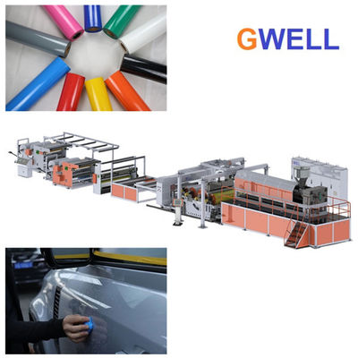 kopen TPU goot de Lijntpu Dubbele Film van de Filmuitdrijving Makend tot Machine Enige Schroefextruder online manufacture