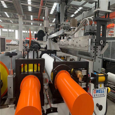 kopen Doorwandpaneel ASA Pvc-profiel-extrusie-machinelijn 350 kg/h online manufacture
