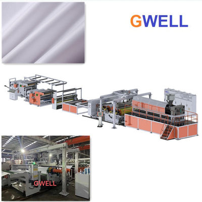 kopen TPU-de Film die tot Machine TPU maken Samengestelde Filmproductielijn 0.8mm Plastiek goot de Lijn van de Filmuitdrijving online manufacture