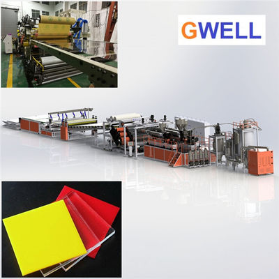 kopen Het Plastic Blad die van PC Machine tot PC maken de Optische Dienst van de Kwaliteitsnaverkoop van de Bladproductielijn online manufacture