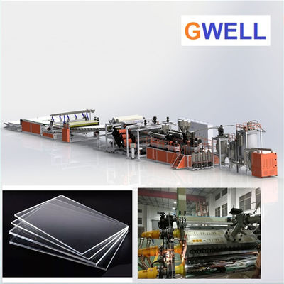 kopen Productielijn voor op maat gemaakte PC-platen 200 kg/h 300 kg/h 450 kg/h online manufacture