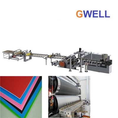 kopen 600mm1500mm CA GLUREN Plastic Plaatproductielijn online manufacture